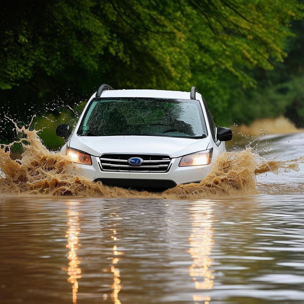 a car flooding