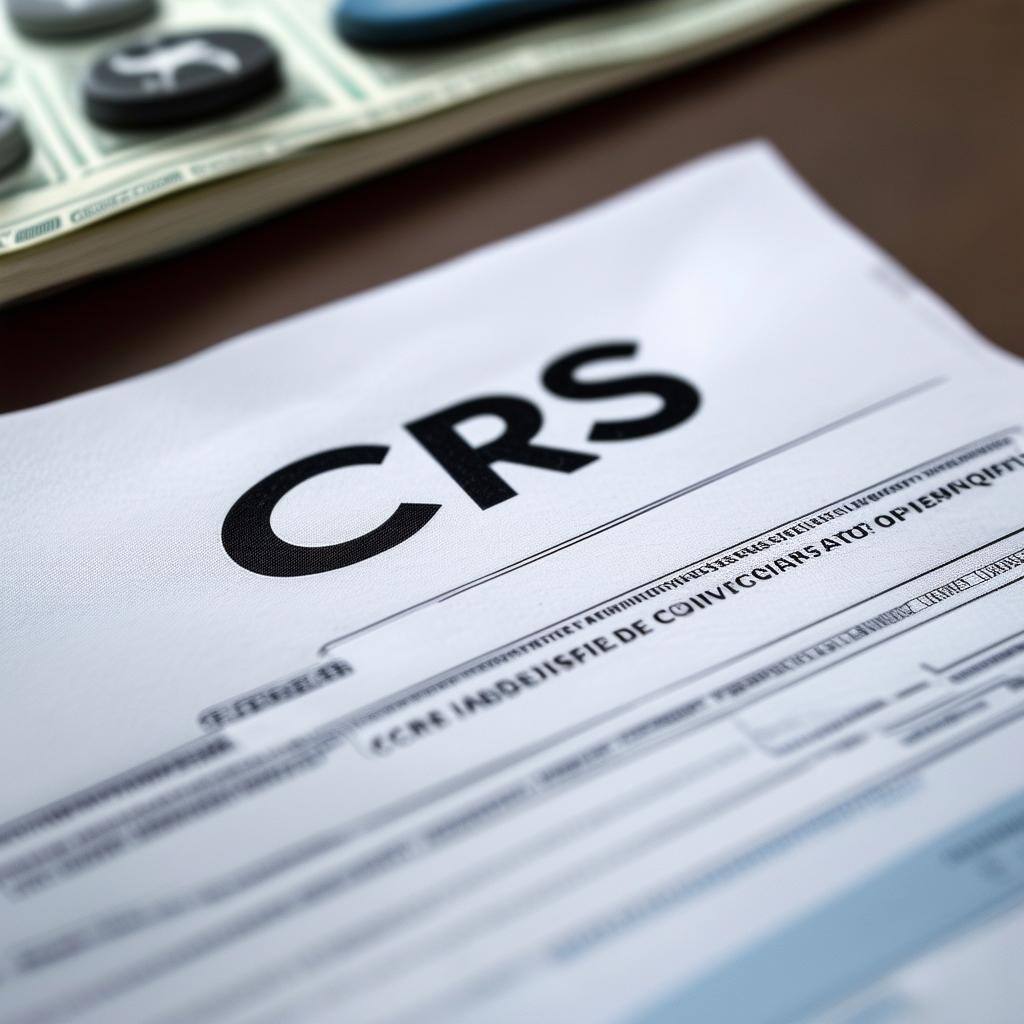 a document that says CRS