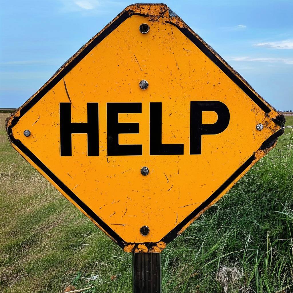 help sign