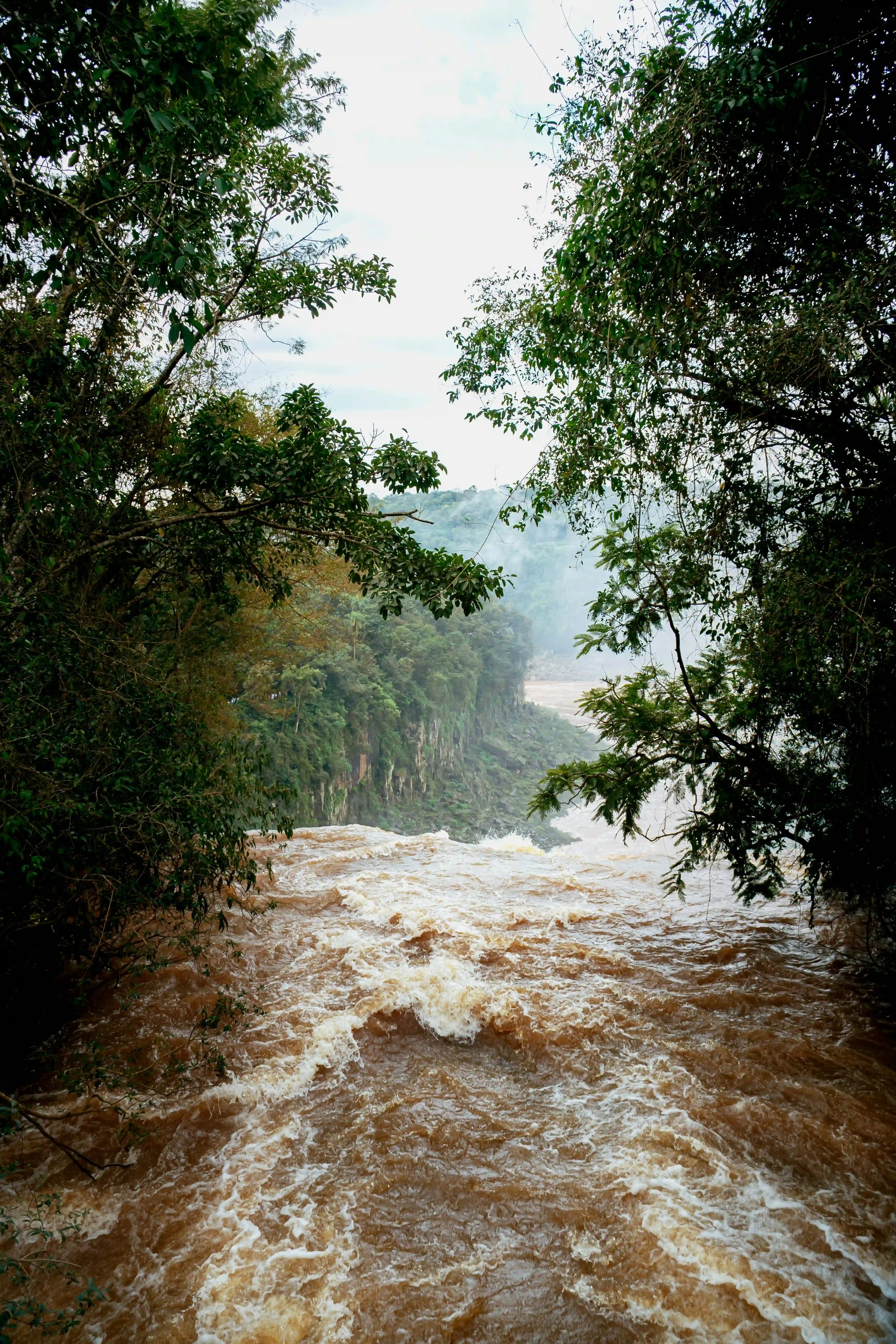 Autauga Creek flooding near residential neighborhoods in Prattville Alabama