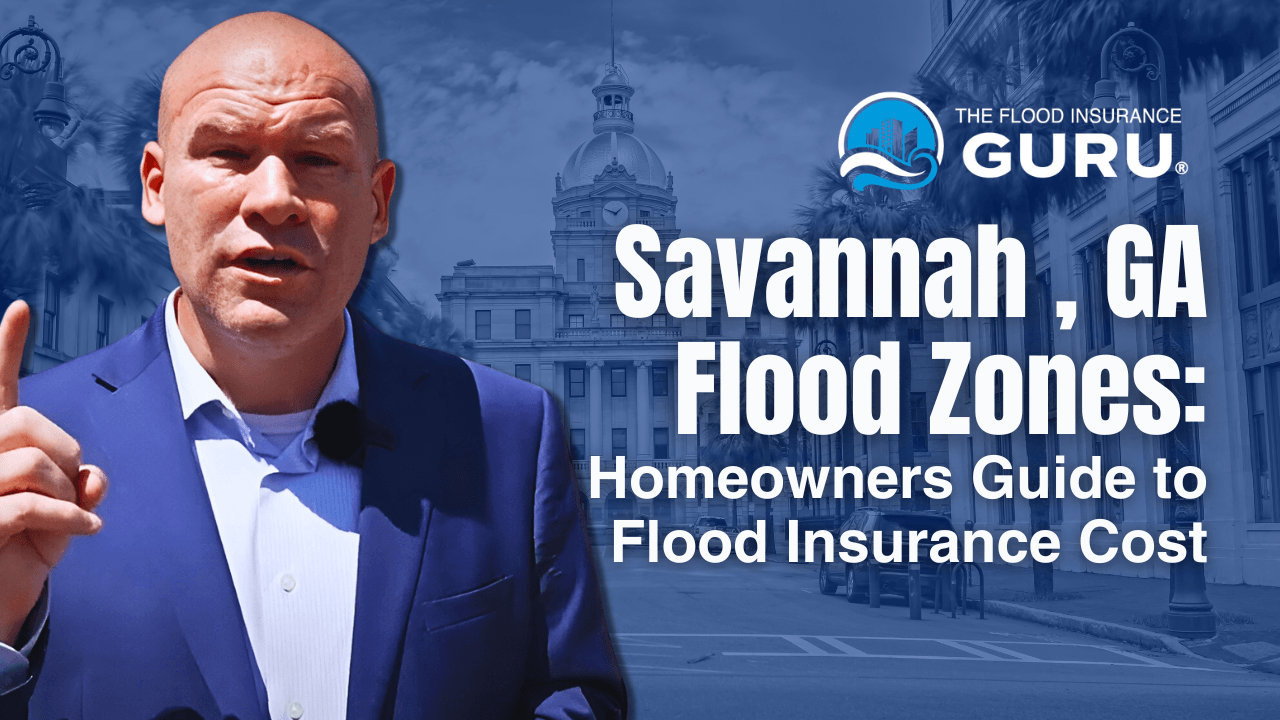 Chris Greene, Savannah GA Flood Zone Homeowner Guide with The Flood Insurance Guru Logo
