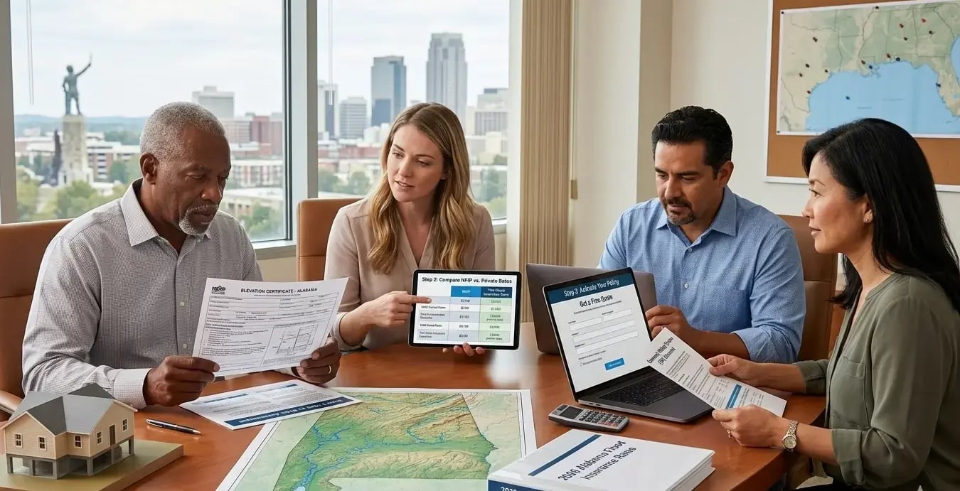 Steps to Get the Best Flood Insurance Rate in Alabama