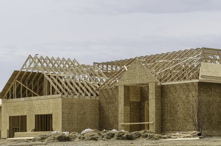 Starting over Reconstruction of house destroyed by a tornado