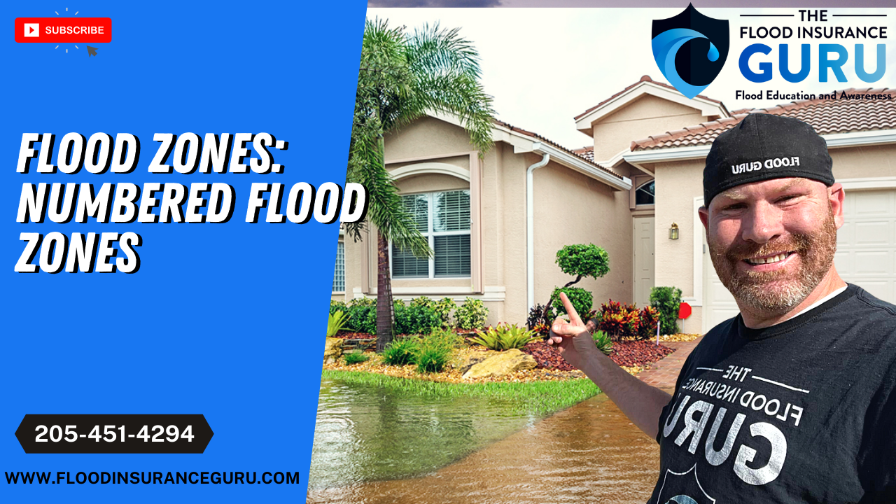 Flood Zones: Numbered Flood Zones