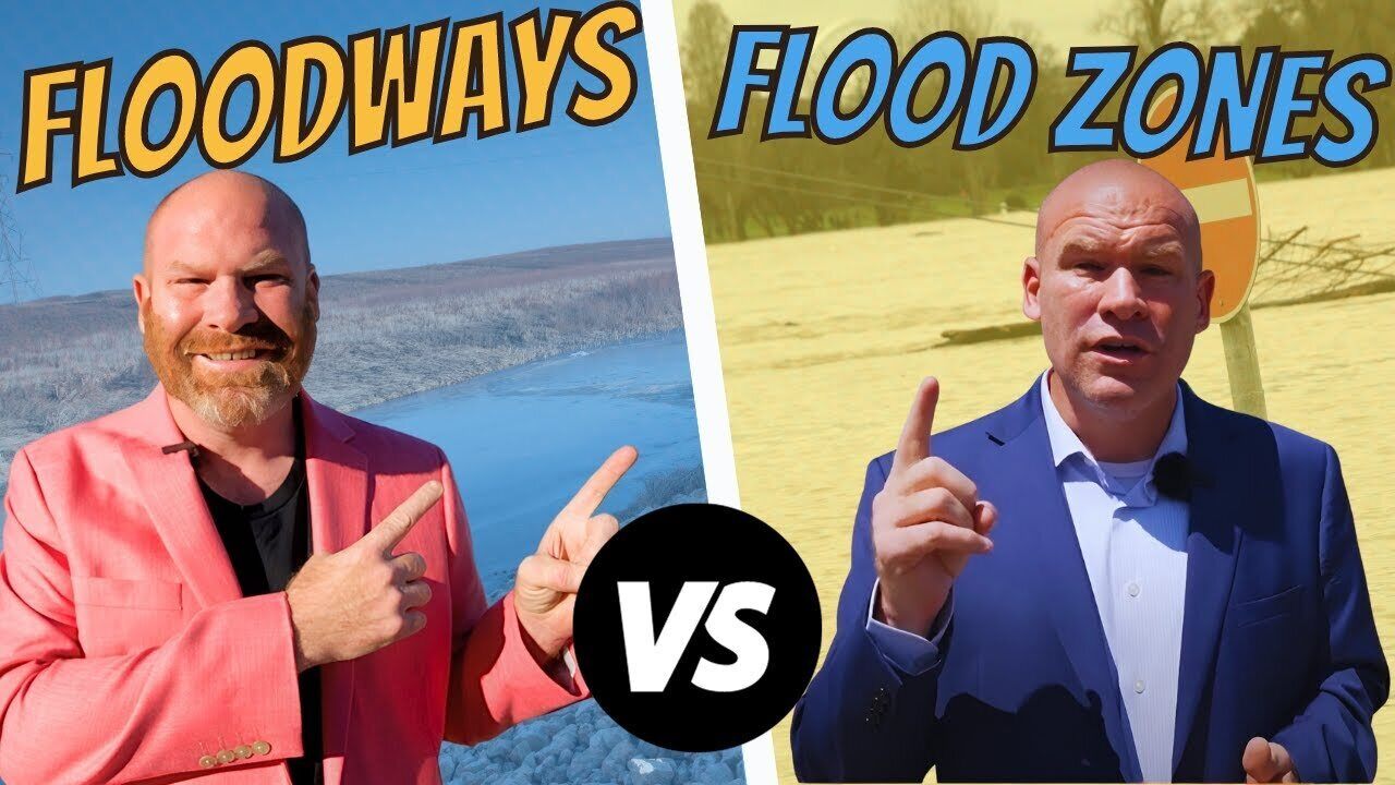 flood ways vs flood zones