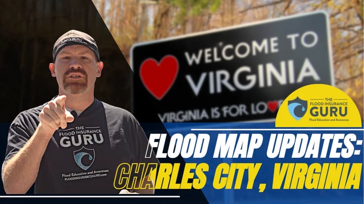 April 2022 Flood Map Updates: Charles City, Virginia