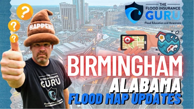 Alabama Flood Insurance: Birmingham Flood Map Updates