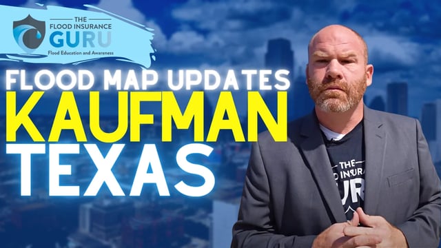 Flood Map Updates of January 2023: Kaufman County, Texas