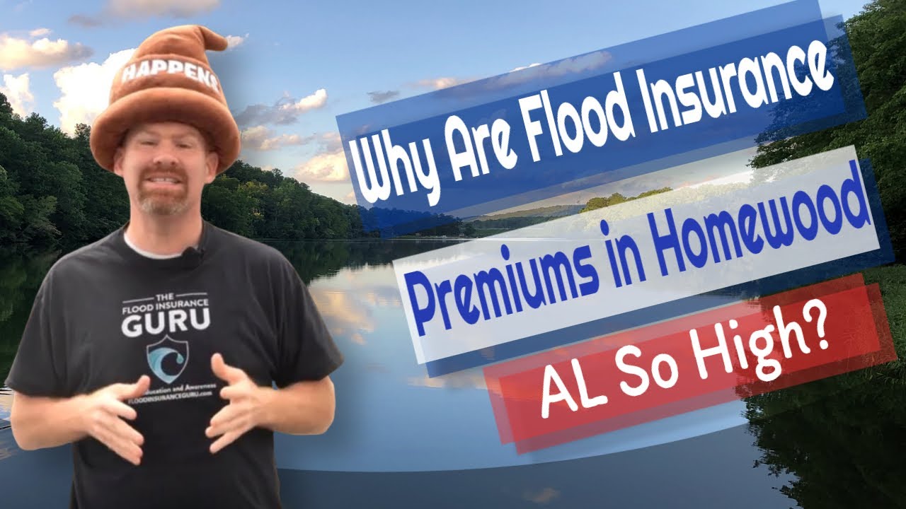Why is Flood Insurance In Homewood Alabama So High? Can You Fix It?