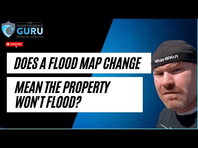 Does A Flood Map Change Mean The Property Won't Flood?