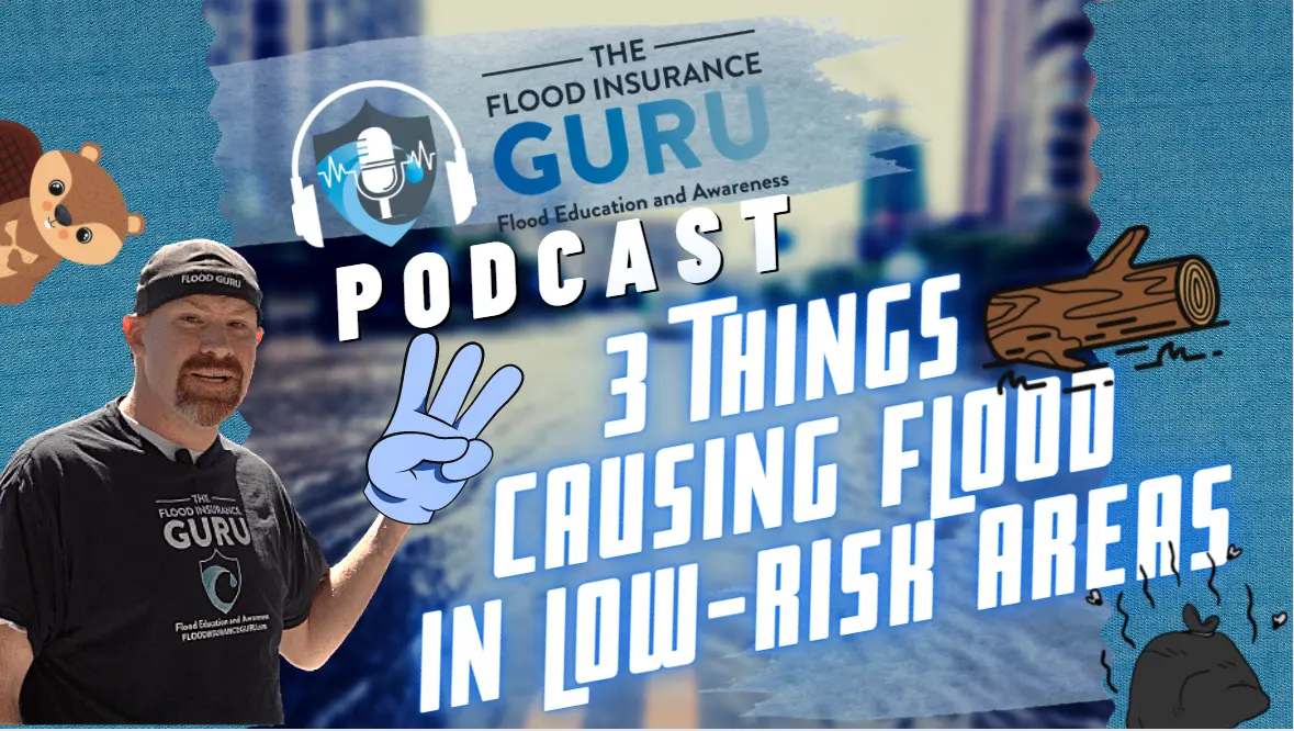 The Flood Insurance Guru | Podcast | 3 Things that Causes Floods in Low-Risk Areas