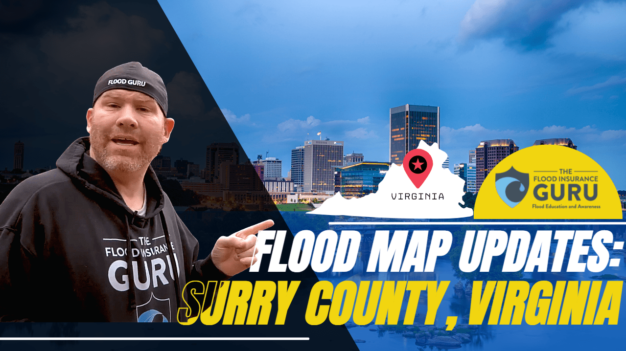 April 2022 Flood Map Updates: Surry County, Virginia