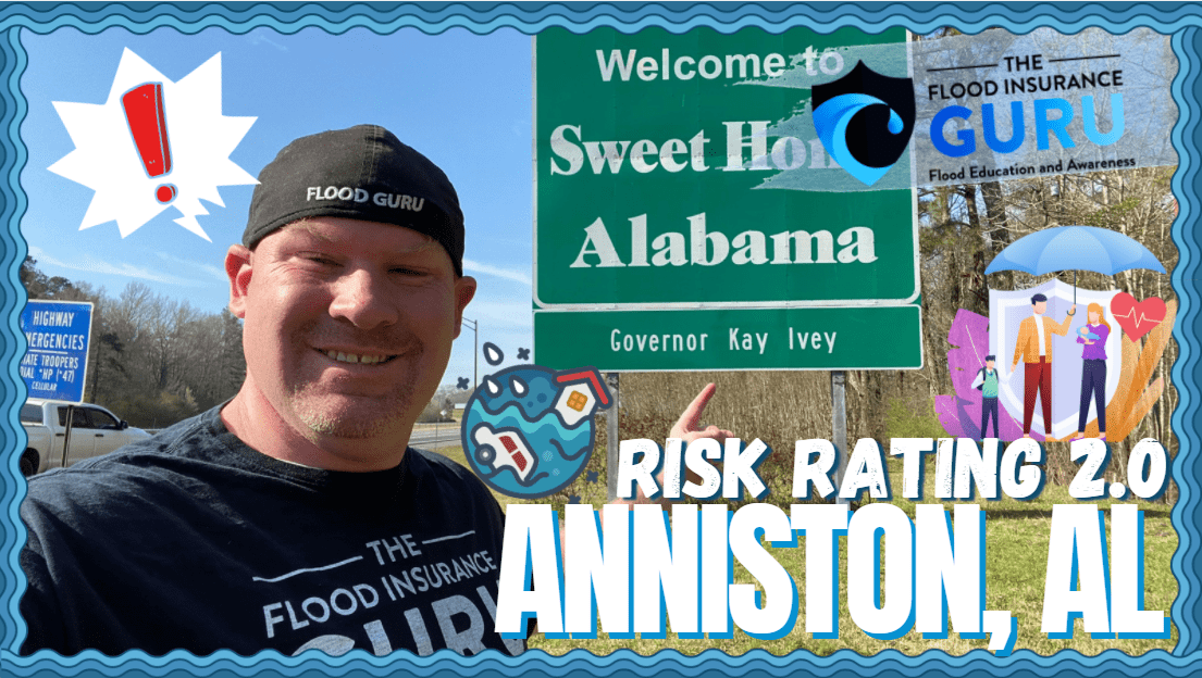 The Flood Insurance Guru | Anniston, Alabama: New Federal Flood Insurance Risk Rating 2.0