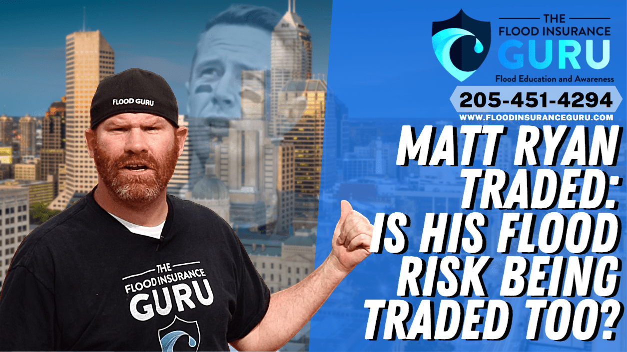 Matt Ryan Traded: Is His Flood Risk Being Traded Too?