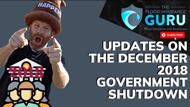 The Flood Insurance | YouTube | Updates on the December 2018 Government Shutdown